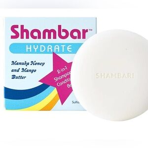 Shambar HYDRATE All Natural Shampoo and Conditioner Bar Sulfate Free